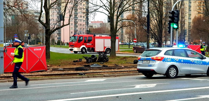 Makabryczny wypadek w Warszawie