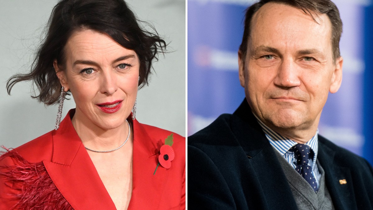 Olivia Williams i Radek Sikorski byli zakochani po uszy. Dziś ona gra królową Kamilę