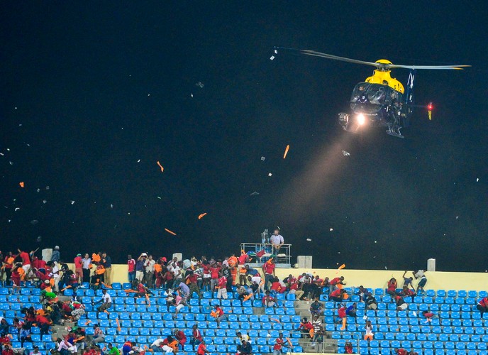 Zamieszki w czasie meczu Ghana - Gwinea Równikowa w czasie Pucharu Narodów Afryki