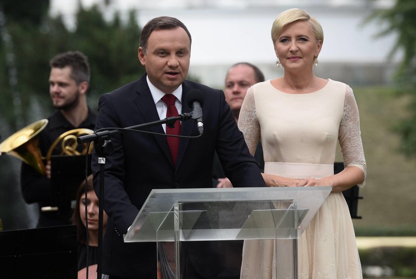 Para prezydencka Andrzej Duda i Agata Duda