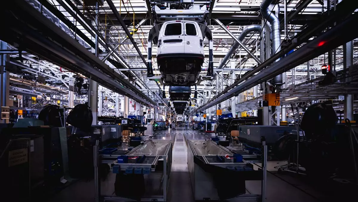 Pusta fabryka Volkswagena w Poznaniu