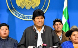 Protesty w Boliwii. Prezydent Morales zapowiada nowe wybory