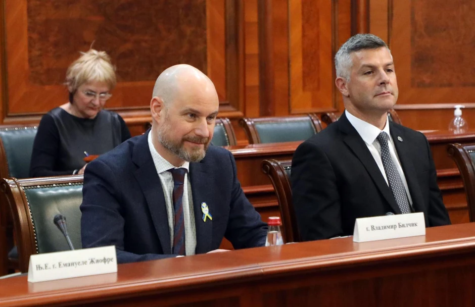 Vladimir Bilćik i Matjaž Nemec