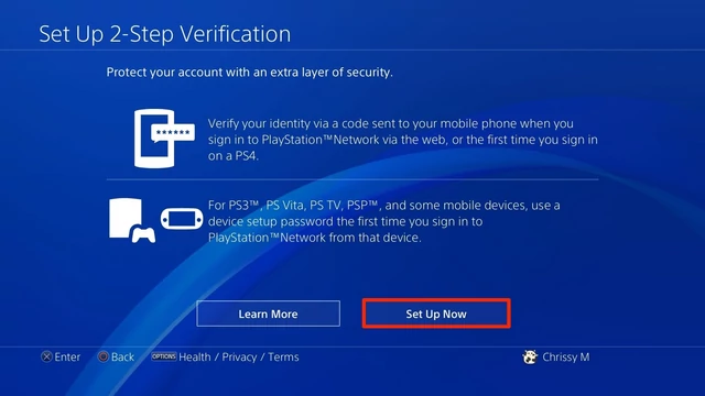 How to sign into your Playstation Network account on a PS4, and set up  two-step verification for added security | Pulselive Kenya