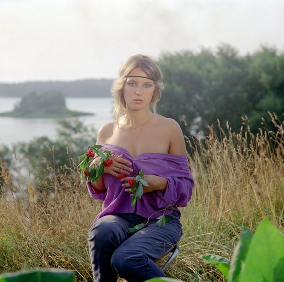 Dorota Kamińska w "Karate po polsku" (1983) 