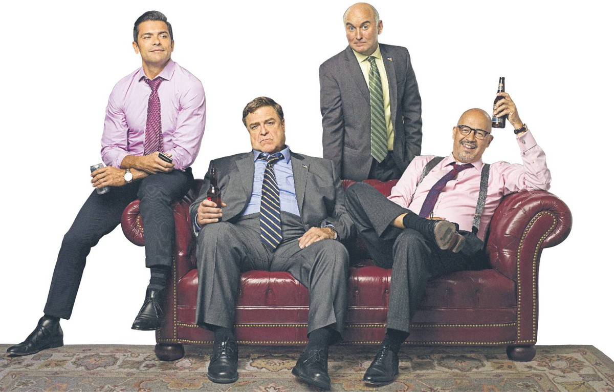 Bohaterowie filmu „Alpha House”, którym Amazon rzucił wyzwanie Hollywood materiały prasowe