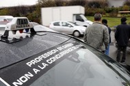 FRANCE TAXI DRIVERS PROTEST