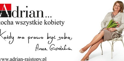 Anna Grodzka w reklamie rajstop. Chce być sobą