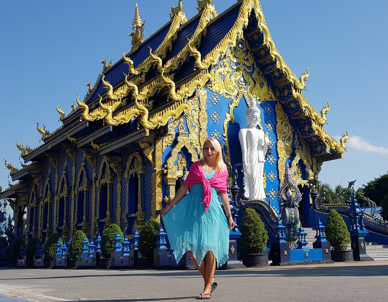 Niebieska Świątynia w Chiang Rai