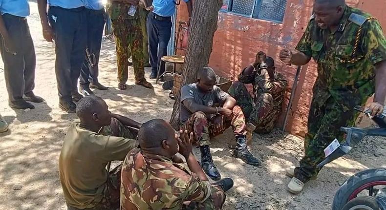 Police overpower KDF soldiers who stormed police station to free arrested colleagues