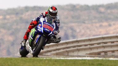 MotoGP: Jorge Lorenzo triumfował w Aragonii, Marc Marquez szybko wyleciał z toru