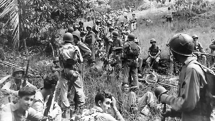 Amerykańscy marines na Guadalcanal, 1942 r.