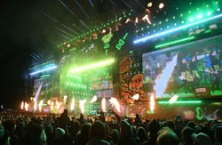 Skandal podczas Finału WOŚP. Odpalono fajerwerki w zamkniętej hali