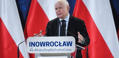 Kaczyński w Inowrocławiu nieźle się pomylił, a policja była ostra!