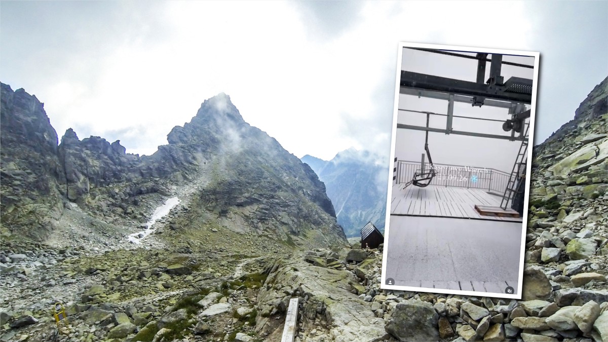 Snow in the Tatras above 1600 m a.s.l., IMGW warns of 10 cm coverage