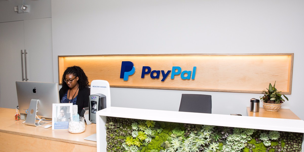 The New York offices of PayPal and Venmo have candy drawers, Taco Tuesdays, and a conference room so cushy that employees take off their shoes