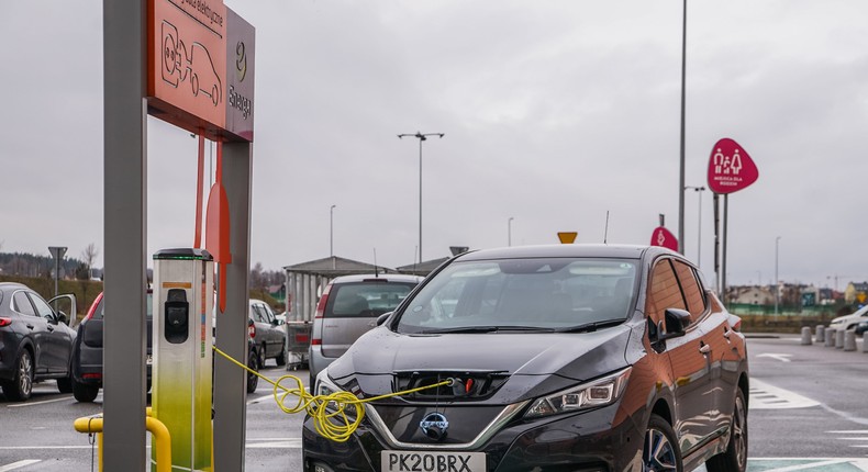 Where EV charging stands in the US leaves a lot of communities out, according to a new study from Bumper.Michal Fludra/NurPhoto via Getty Images