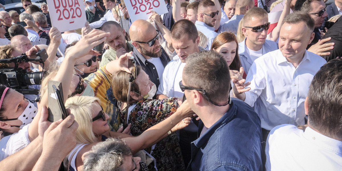 Andrzej Duda w Koninie