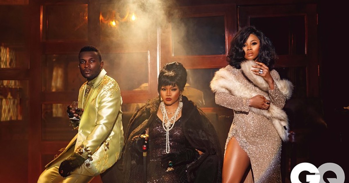 Singing Sin: Ifan Michaels unveils Omotola, Toke Makinwa as leads in new film - Vimarsana News