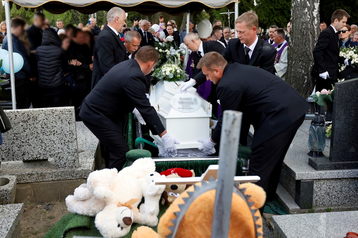 Uroczystości pogrzebowe 8-letniego Kamila
