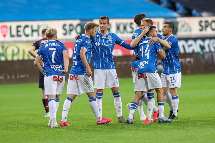 Ekstraklasa 29. kolejka: Lech – Pogoń Szczecin 4:0