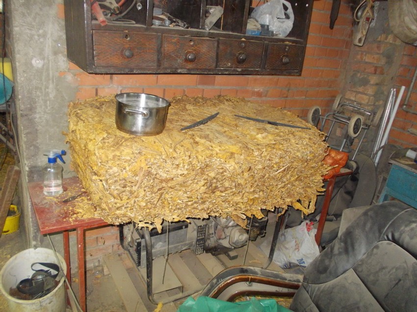 Zaplenjeni duvan u Sremskim Karlovcima