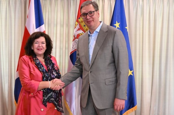 Vučić danas sa specijalnom izaslanicom Velike Britanije Karen Pirs