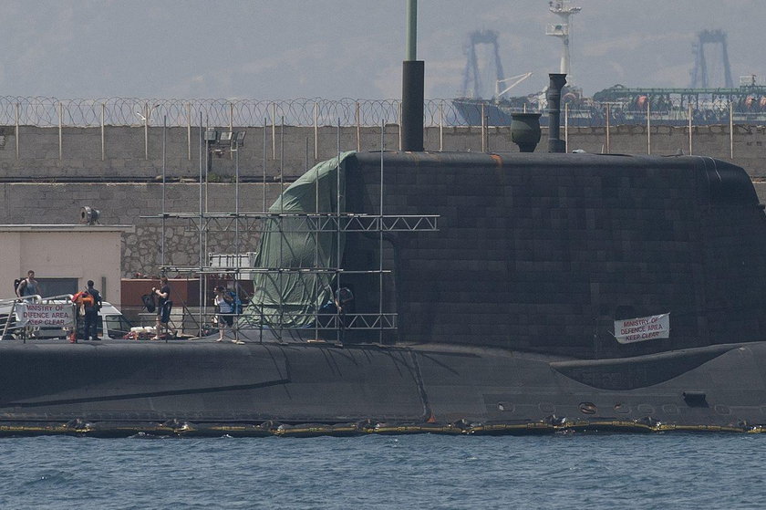 Okręt dotarł do wybrzeży Gibraltaru na sprawdzian techniczny