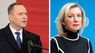 zacharowa odpowiada na słowa nawrockiego. radzi "ponowne przeczytanie artykułu putina"