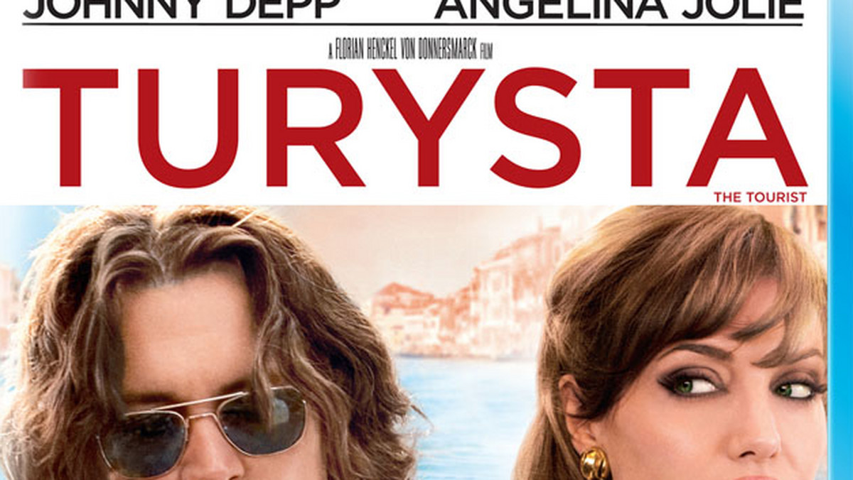 Już 17 na DVD i Blu ray zadebiutuje "Turysta" z Angeliną Jolie i Johnnym Deppem w rolach głównych.