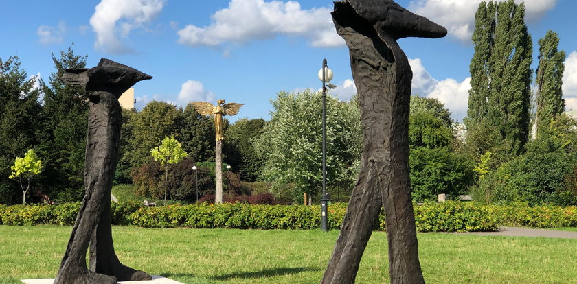 Abakanowicz w Parku Rzeźby