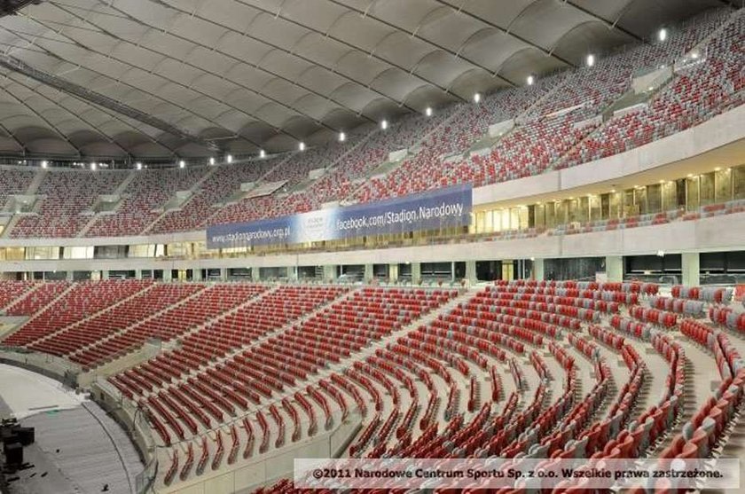 Stadion Narodowy od środka