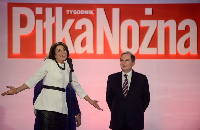 Adam Nawałka 'Człowiekiem Roku'. Za Roberta Lewandowskiego nagrodę odebrała mama