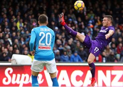 Liga włoska: Napoli nie wykorzystało potknięcia Juventusu. Drużyna Zielińskiego i Milika nie potrafiła pokonać Fiorentiny