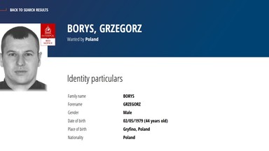 Obława za Grzegorzem Borysem. Alert RCB