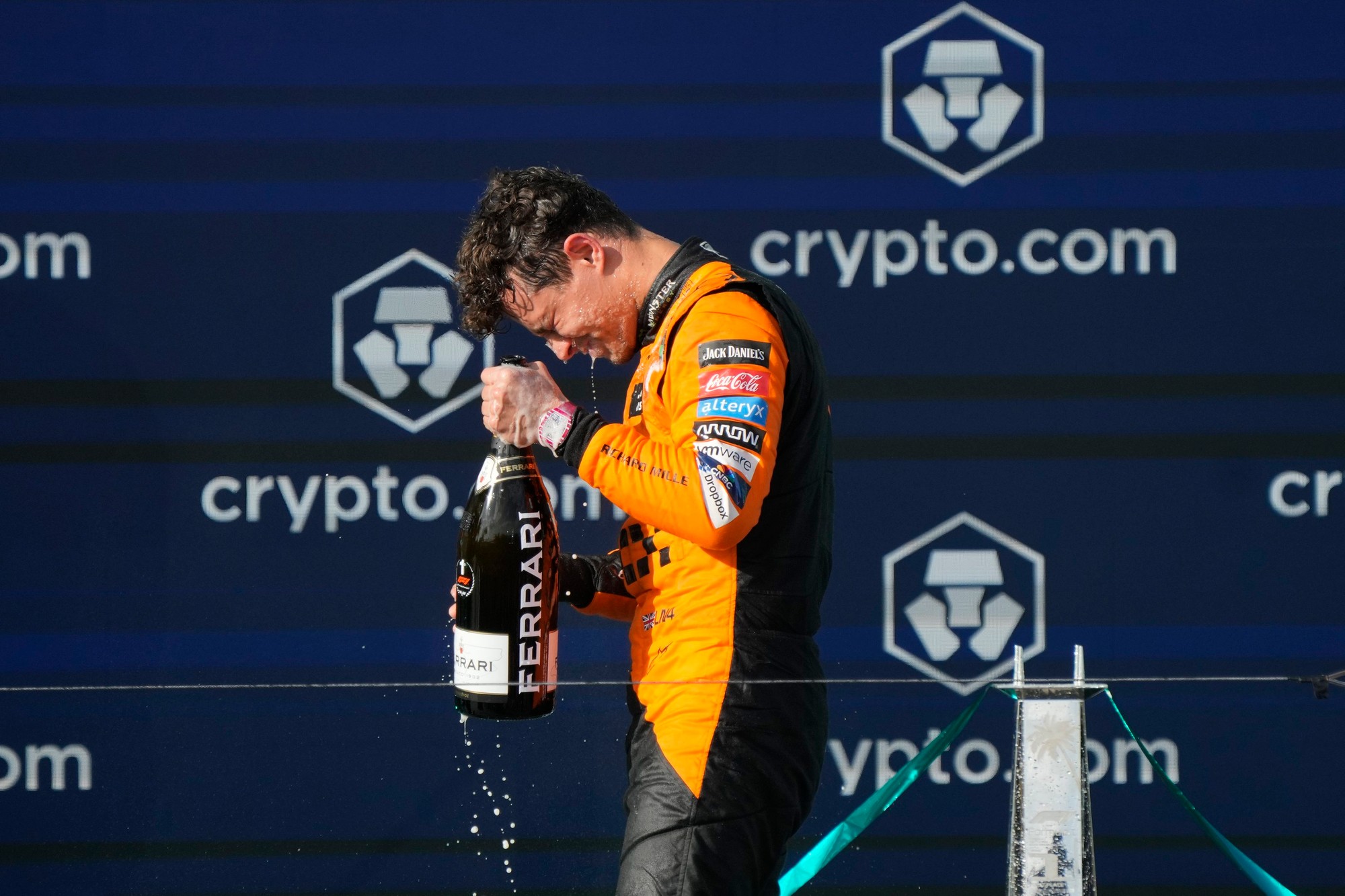 Veľká cena Miami: Britský pretekár Lando Norris (McLaren).