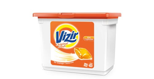 Kapsułki piorące Vizir, Original Orange 