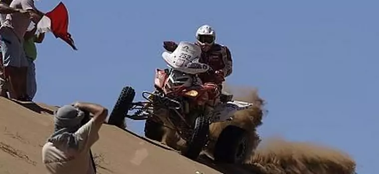 Dakar 2010: Sonik jechał bez podnóżka