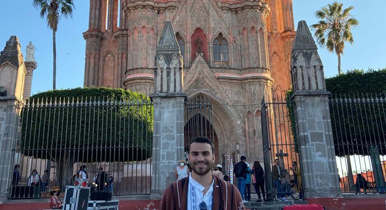 Joshua Roizman travels to cities like San Miguel de Allende, Mexico.courtesy of Roizman