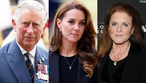 King Charles III, Kate Middleton, and Sara Ferguson. Max Mumby/Indigo/JP Yim/Getty Images