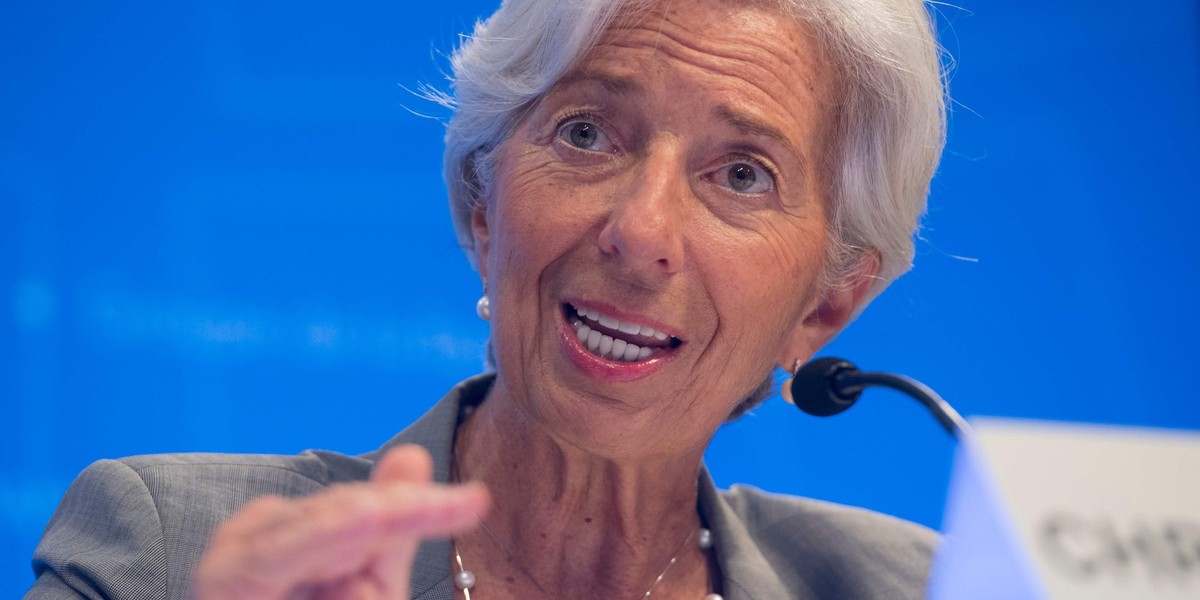 Christine Lagarde, szefowa Międzynarodowego Funduszu Walutowego mówi o kryptowalutach