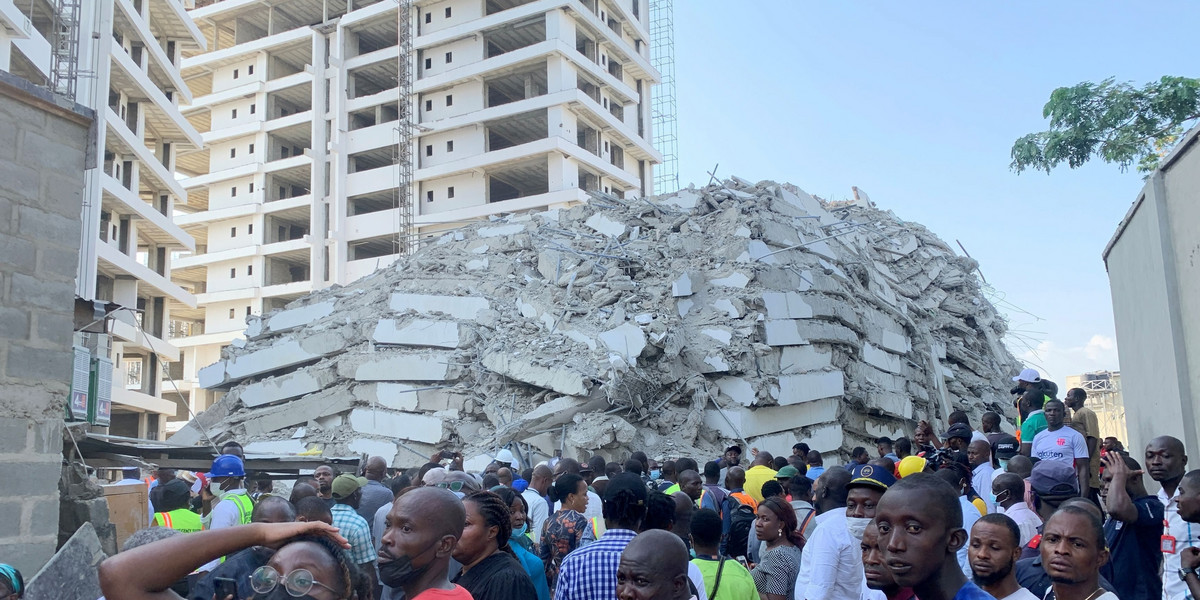 Nigeria. Katastrofa budowlana. Nie żyje co najmniej 6 osób