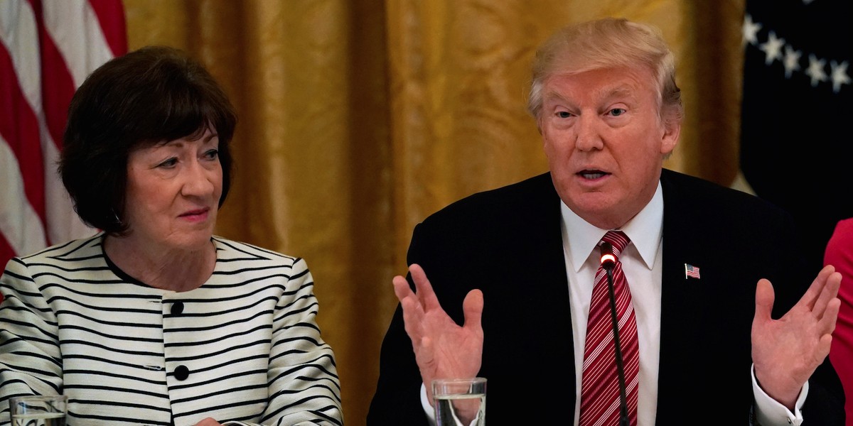 Susan Collins opposes Graham-Cassidy healthcare bill, dooming the Republican Obamacare repeal