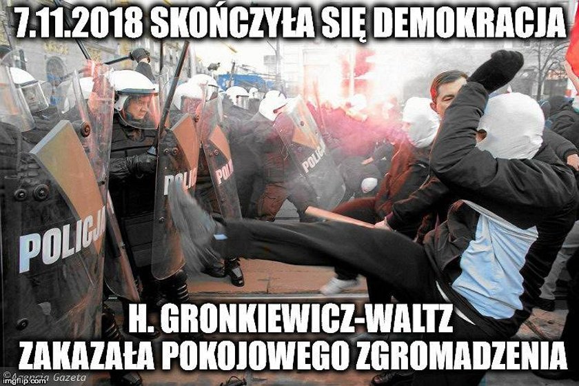 Memy z Marszu Niepodległości