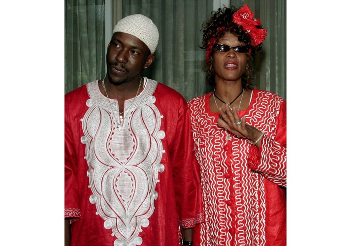 Whitney Houston z mężem Bobby Brownem w Izraelu