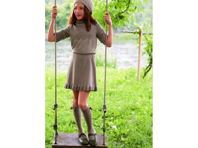 Kolekcja dziecięca Calzedonia, jesień/zima 2011/2012 - zdjęcia z kampanii promocyjnej.