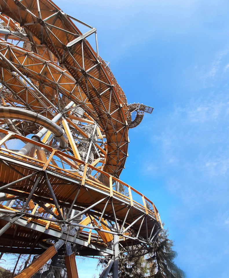 Sky Walk w Świeradowie-Zdroju. Najwyższa w Polsce wieża widokowa