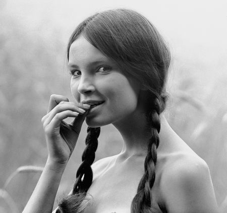 Wojciech  Plewiński: Anna Dymna, 1970 r.