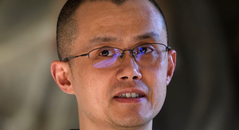 Binance CEO Changpeng Zhao.