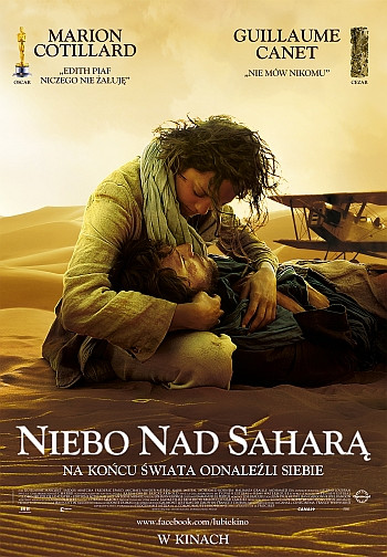 "Niebo nad Saharą" - plakat